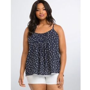 Floral Georgette Cami Top TORRID SIZE 5